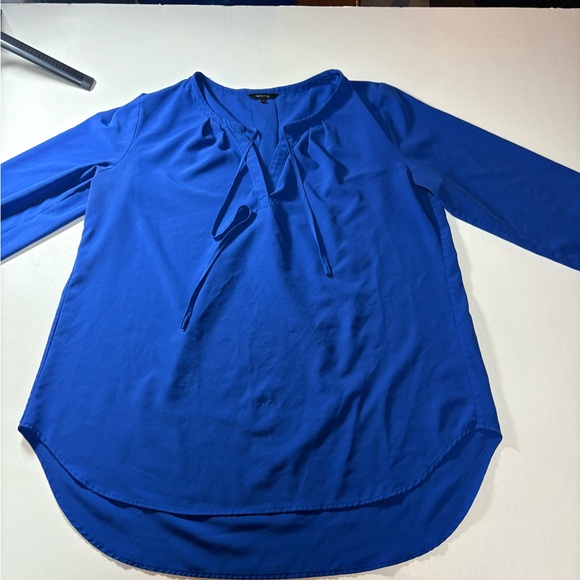 RW&CO. Royal Blue Women's Blouse - Picture 2 of 5
